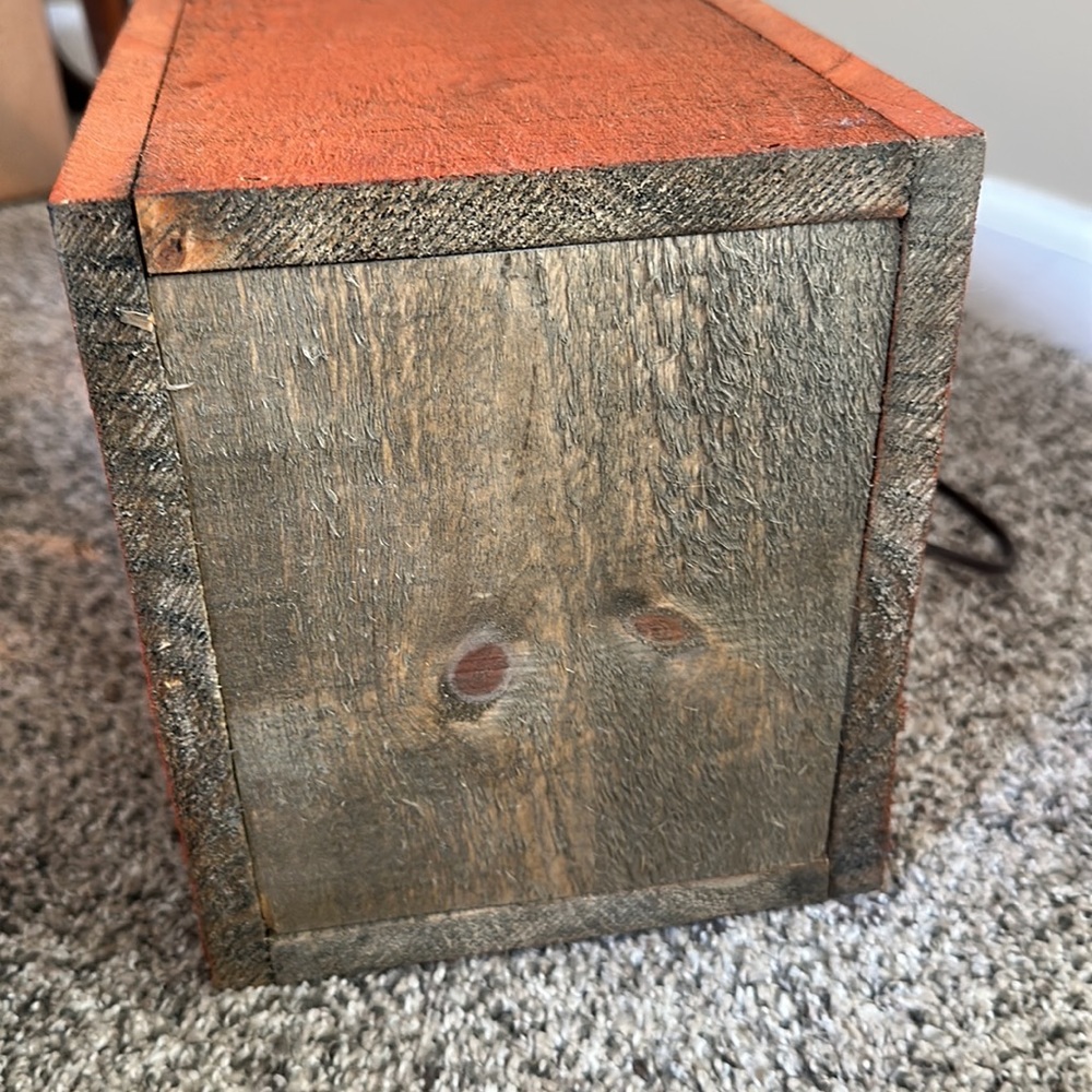 Wooden Pumpkin Light Up Box - Picture 7 of 7